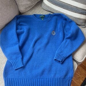 Lauren Ralph Lauren Blue Crewneck Sweater